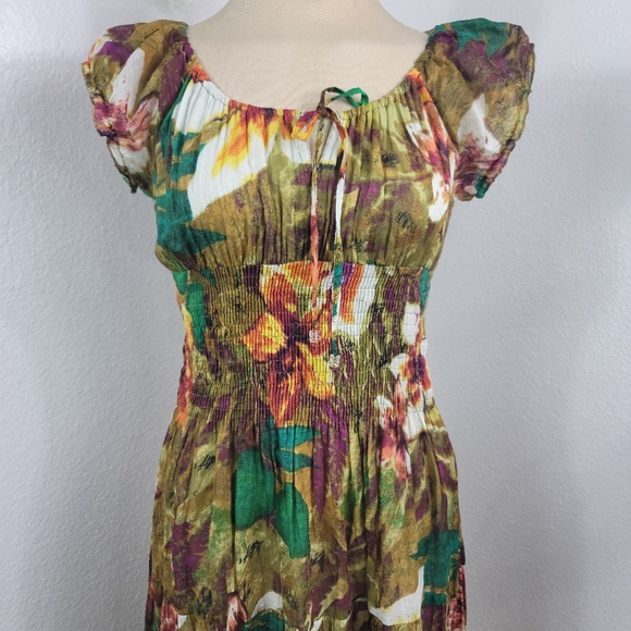 MLLE GABRIELLE TROPICAL PRINT sz small - Picture 6 of 16